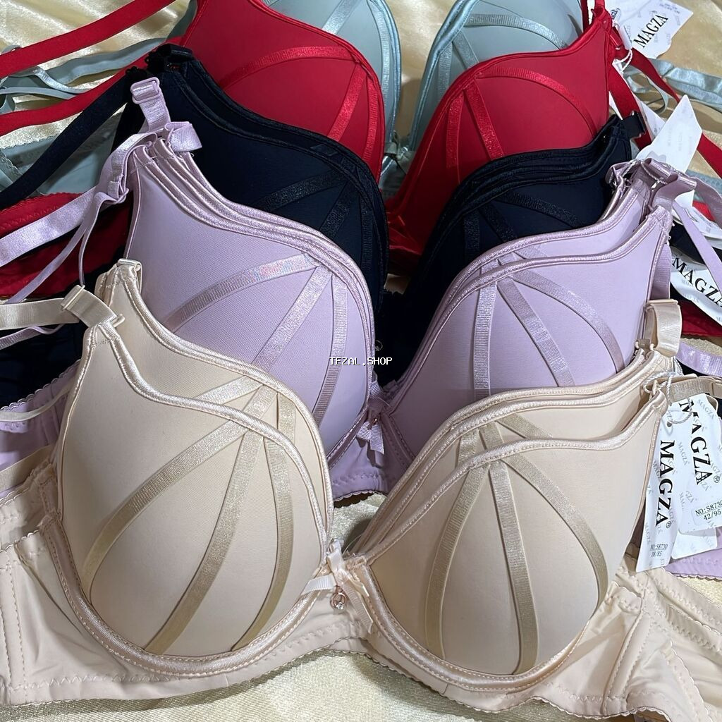 Qadın büstqalterləri – müxtəlif rəng seçimləri - Model: MAGZA