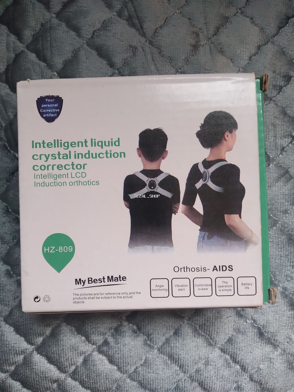 Vibrasiyalı kürey əzələ düzəldən korset. isdifade olunmayıb 25 manata