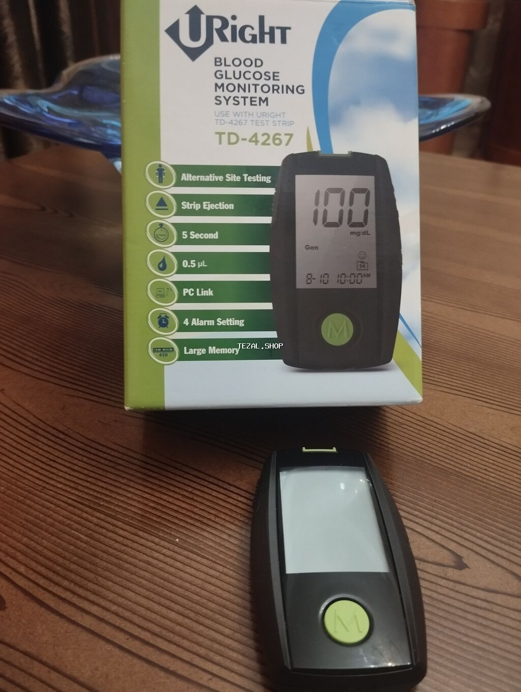 URight TD-4267 qan qlükozasına nəzarət sistemi - Alternativ nahiyədən