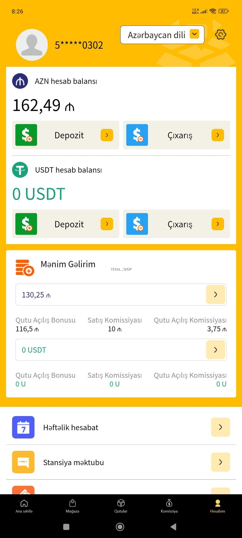 Any Unboxing – reklam izləmə ilə gəlir qazandıran mobil platforma - şəkil 3