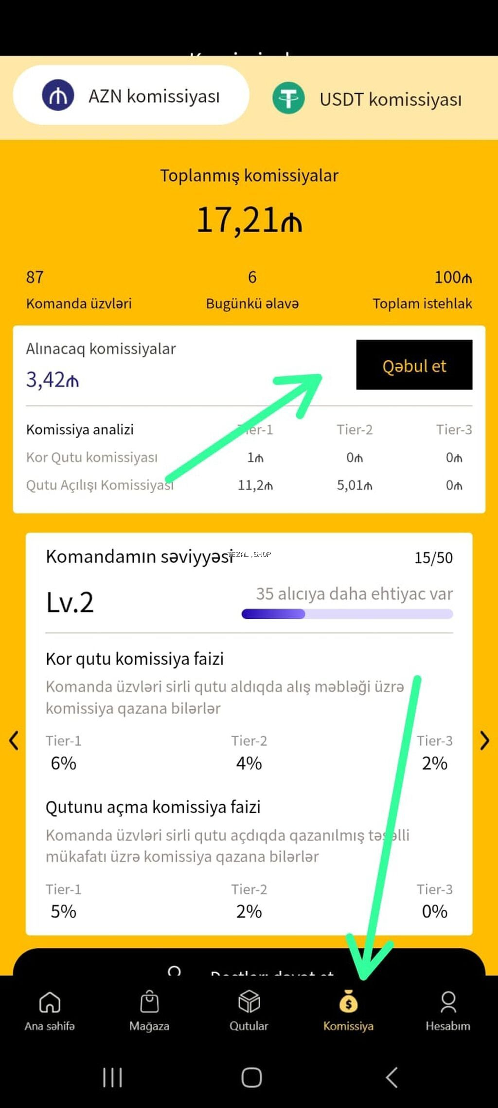 Any Unboxing – reklam izləmə ilə gəlir qazandıran mobil platforma - şəkil 4