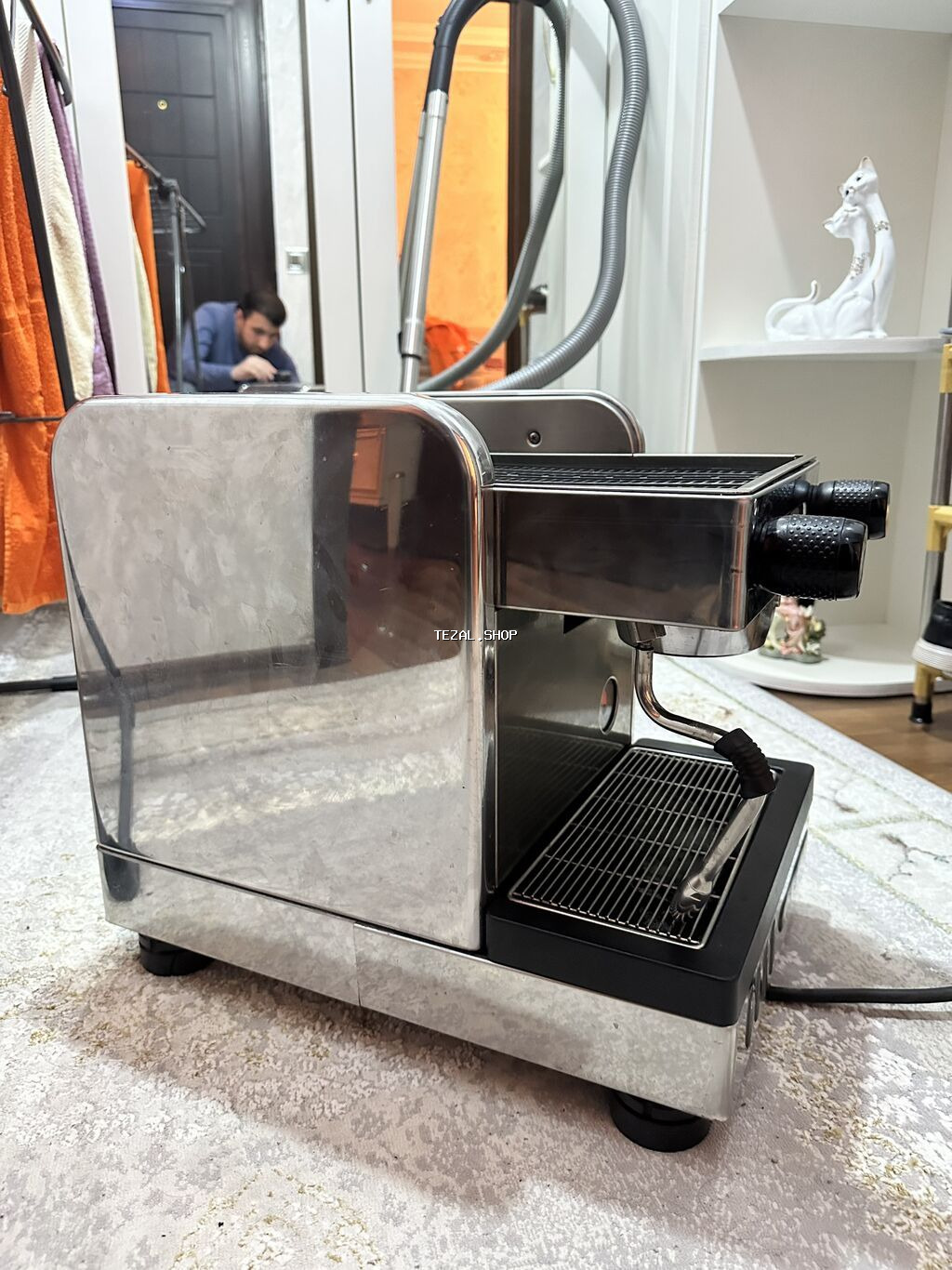 La Cimbali firmasinin kofe aparati satilir . Su xettine qosulmur .0 - şəkil 5