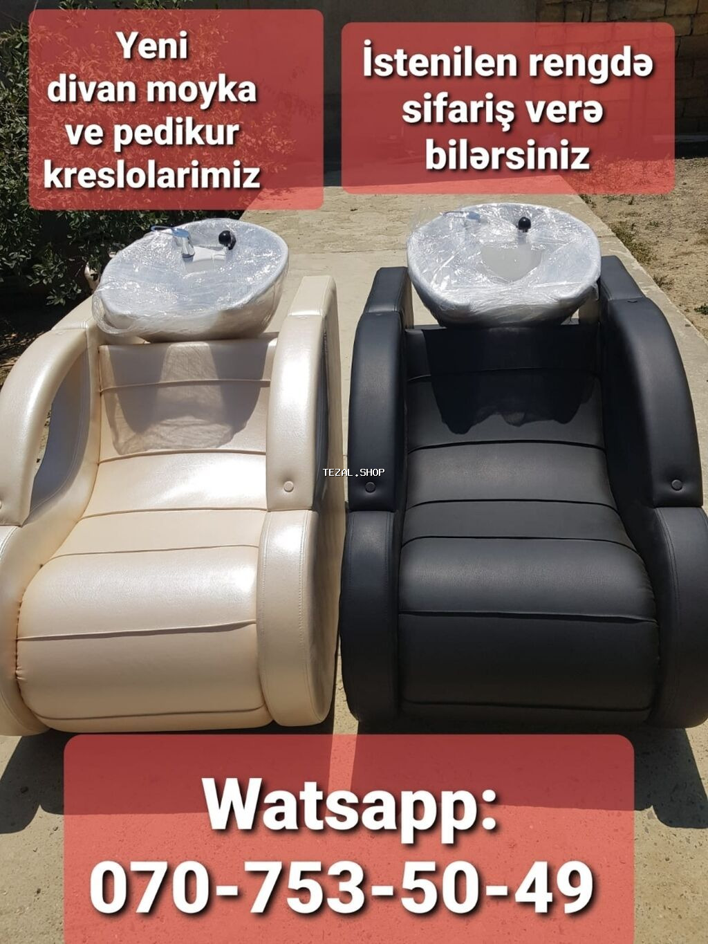 Yeni Divan Moyka Ce Pedikur Kreslolarimiz