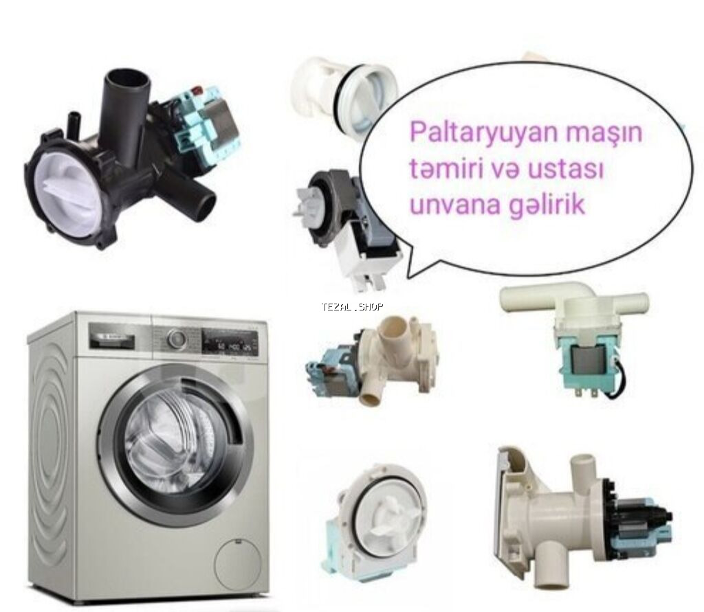 Paltaryuyan maşınların təmiri və yerində servis xidməti -