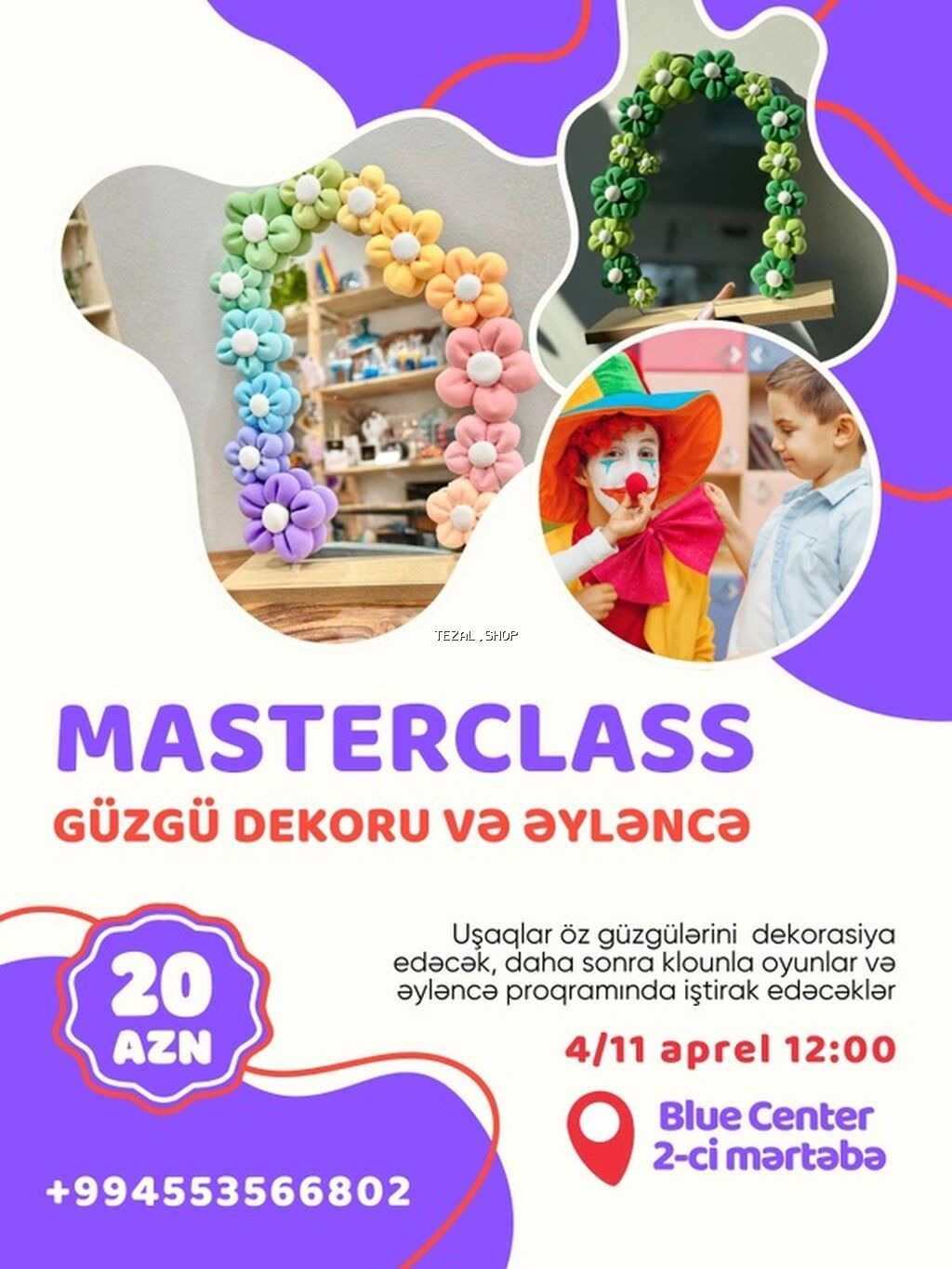 Uşağınızın yaradıcılığını inkişaf etdirəcək və onu sevindirəcək xüsusi