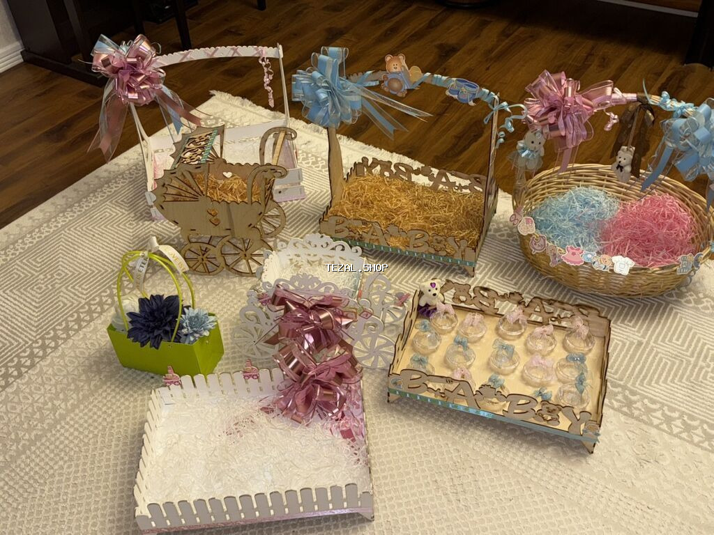 Yeni doğulan körpə üçün bəzək və təqdimat dəsti - Tematik “Baby” - şəkil 2