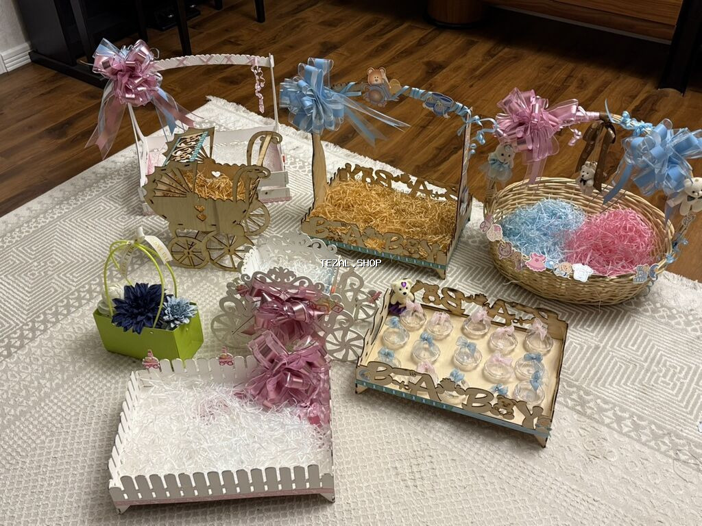 Yeni doğulan körpə üçün bəzək və təqdimat dəsti - Tematik “Baby” - şəkil 5