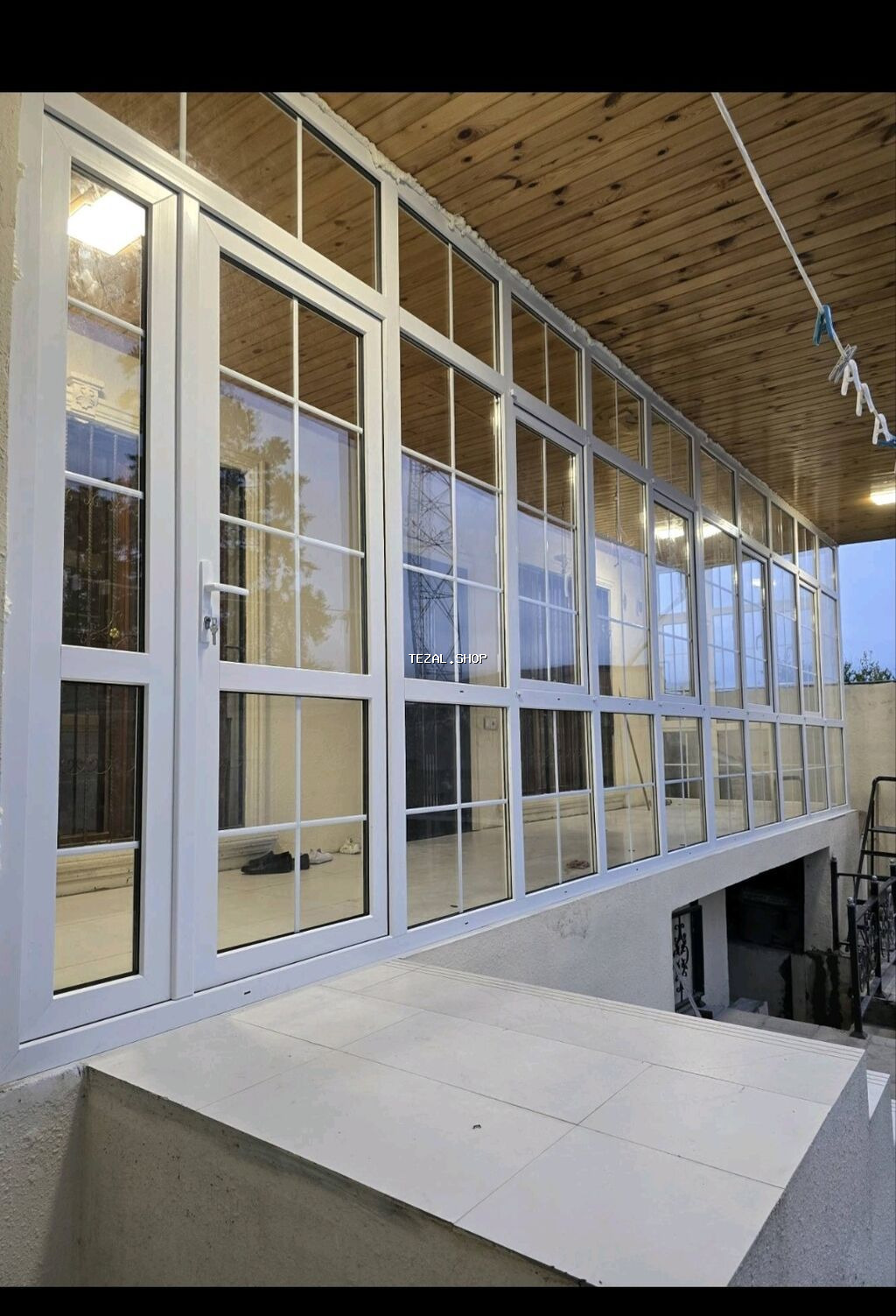 Yeni İkiqat şüşə paketi Plastik pəncərə, Еni: 2 sm, Uzunluğu: 5 sm, Pulsuz quraşdırma - şəkil 4