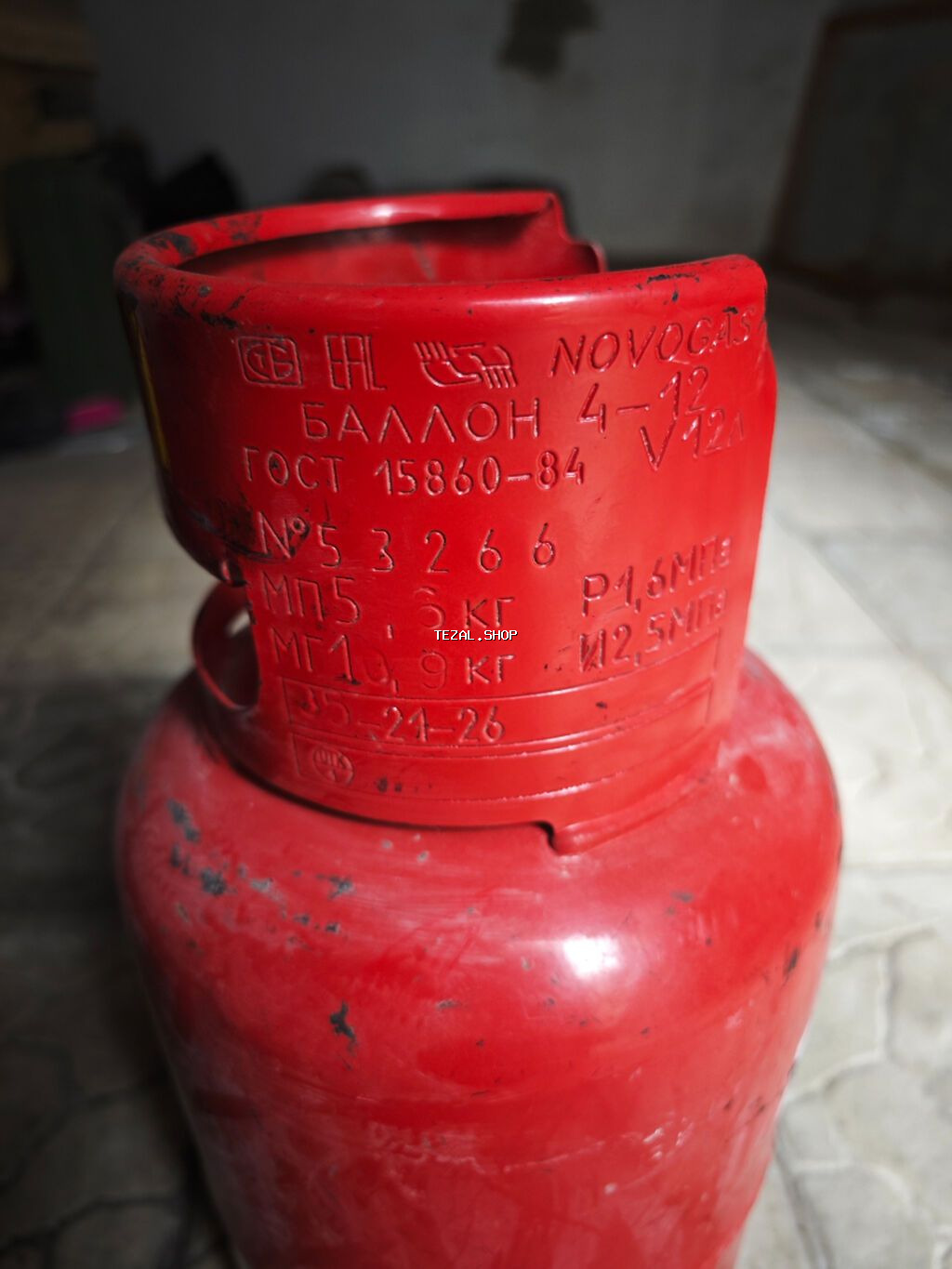 Keyfiyyətli və dözümlü Novogas (Belarus istehsalı) qaz balonu satılır - şəkil 2