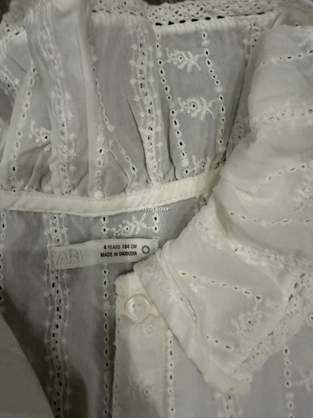 Köynək, Qız üçün, 3 - 4 yaş, Zara Kids - şəkil 2