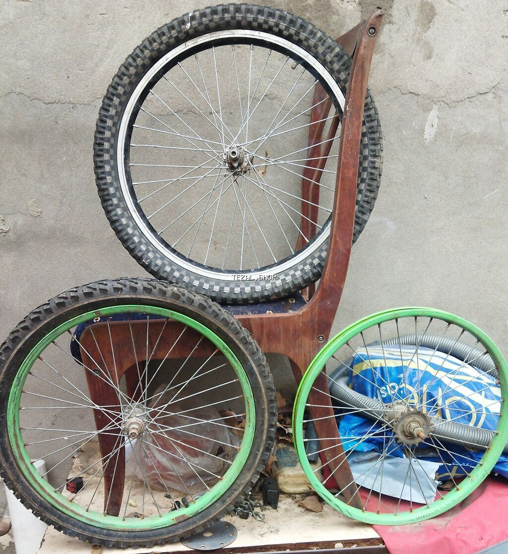 Velosiped təkər və rimi dəsti - Ölçü: 26" velosiped təkərləri (MTB