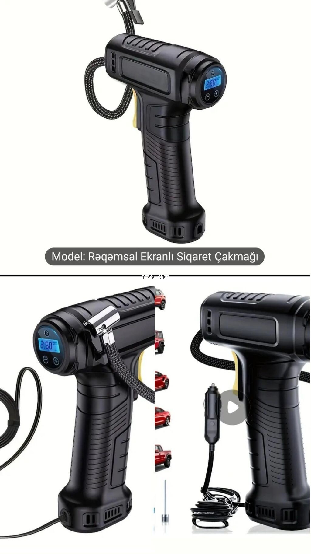 Təkər hava nasosu satıram, təzədir pakofkadadir çatdırılma mümkündür - şəkil 4