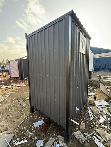Metal karkaslı, sendviç panellə örtülü daşınan tualet-boks - Korpus - şəkil 3
