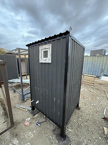 Metal karkaslı, sendviç panellə örtülü daşınan tualet-boks - Korpus - şəkil 5