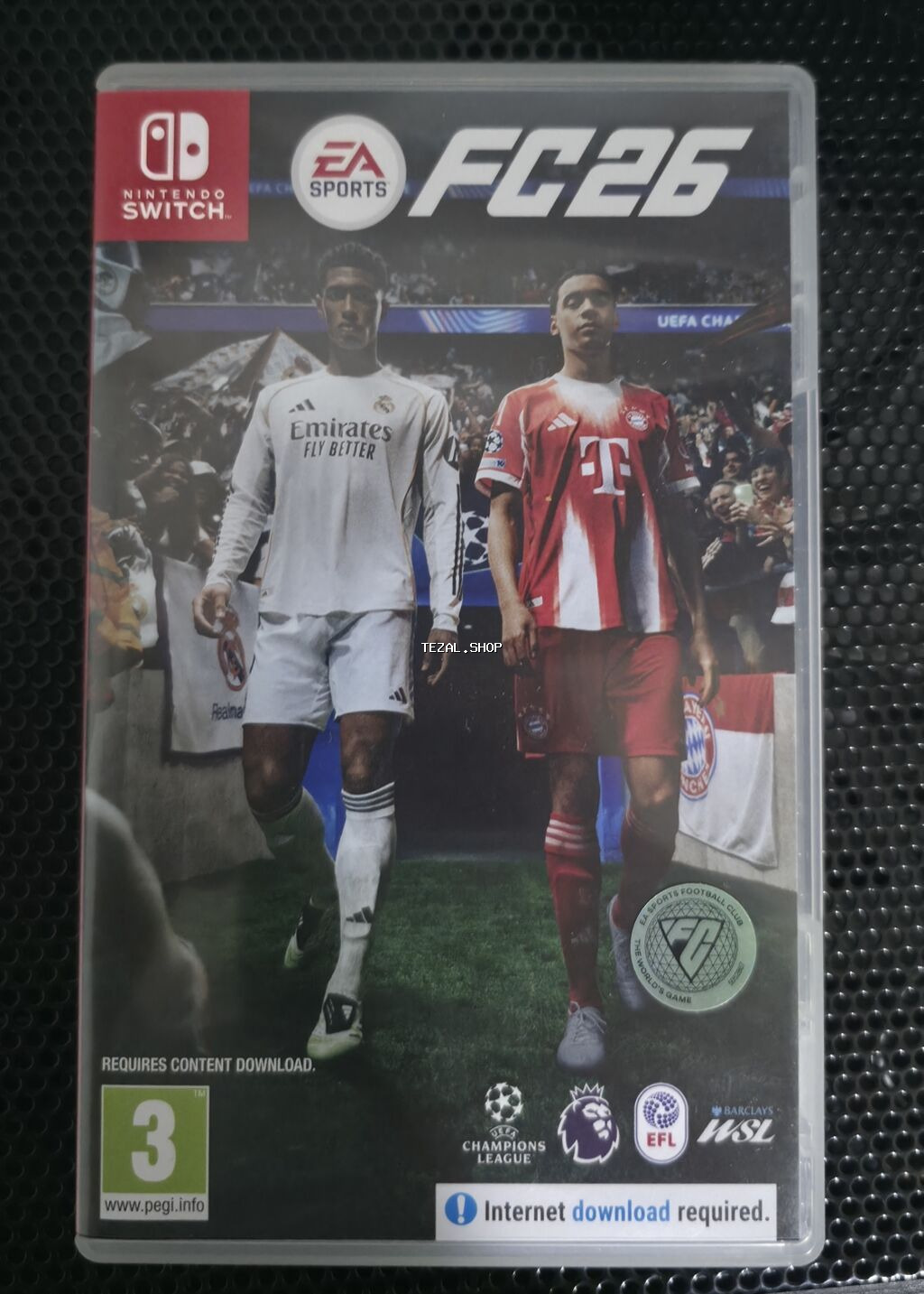 EA Sports FC 26 – Nintendo Switch üçün oyun kartrici və orijinal qutu