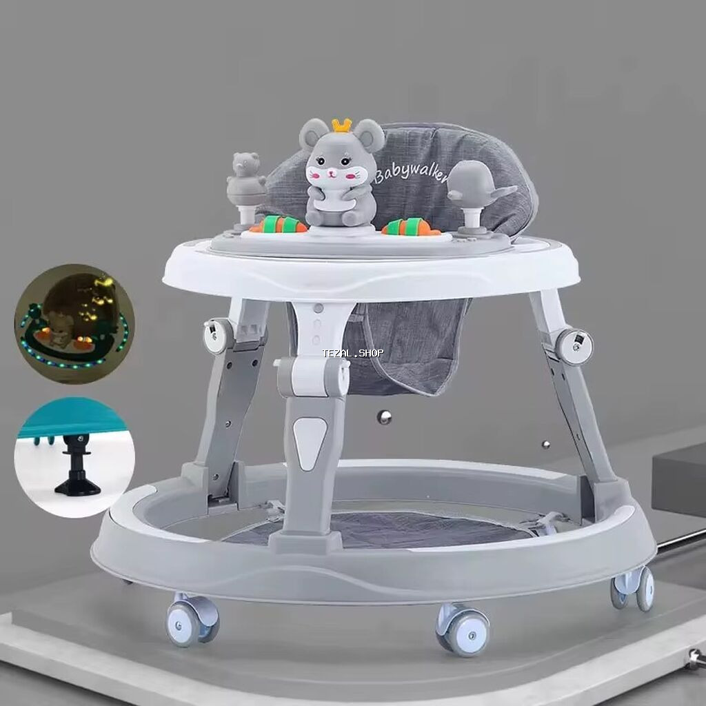 Uşaq gəzdirəcəyi (baby walker) – dairəvi baza və tənzimlənən - şəkil 2