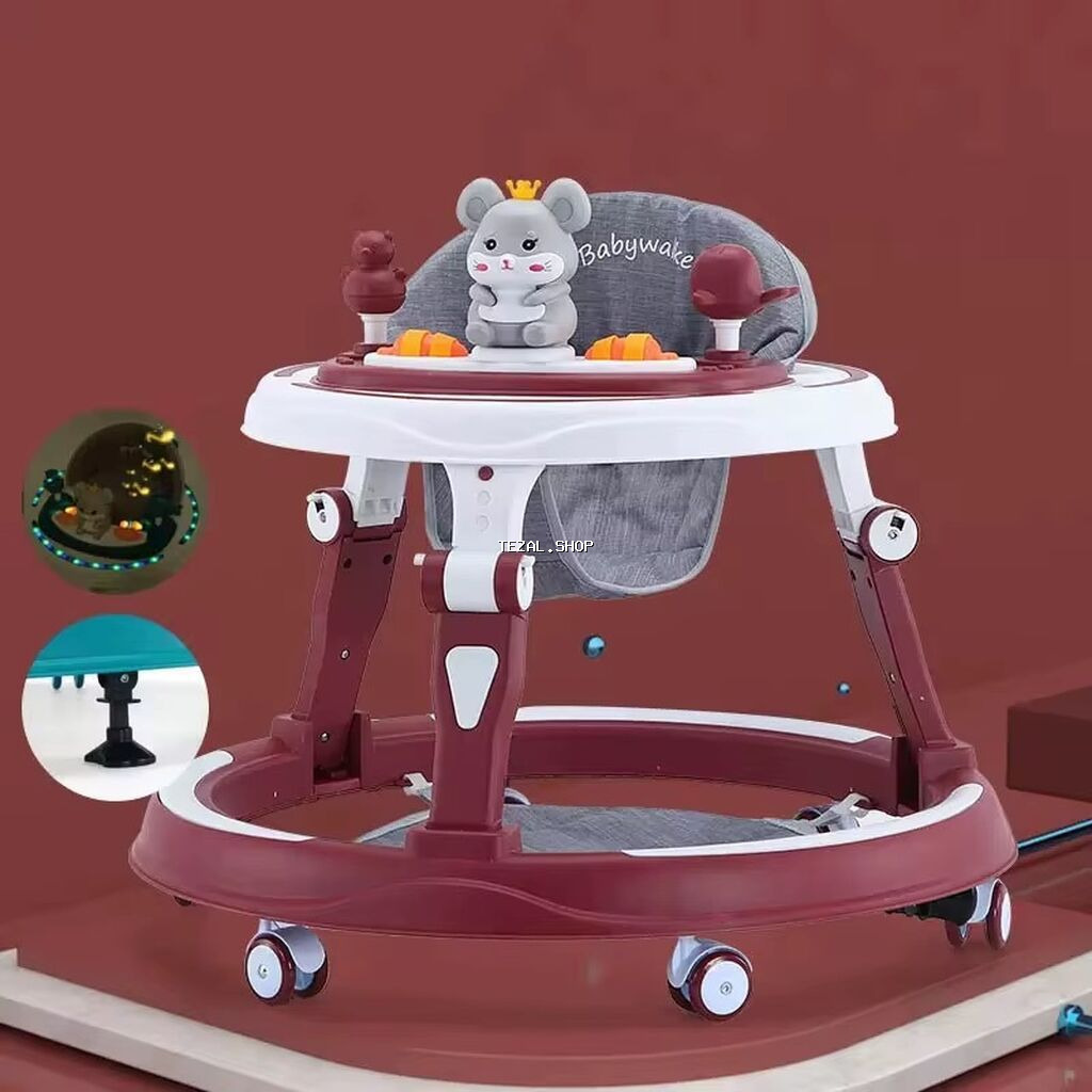 Uşaq gəzdirəcəyi (baby walker) – dairəvi baza və tənzimlənən - şəkil 3