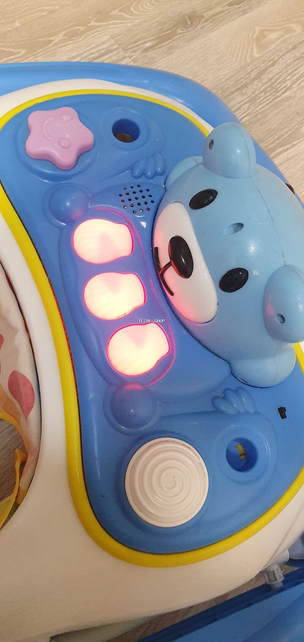 Uşaq gəzdirəci – “Baby Baby” markası - Rəng: mavi-ağ, rəngarəng - şəkil 3