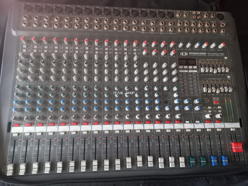 Səhnə və tədbirlər üçün tam audio avadanlıq dəsti Tərkib: - Mikser - şəkil 3