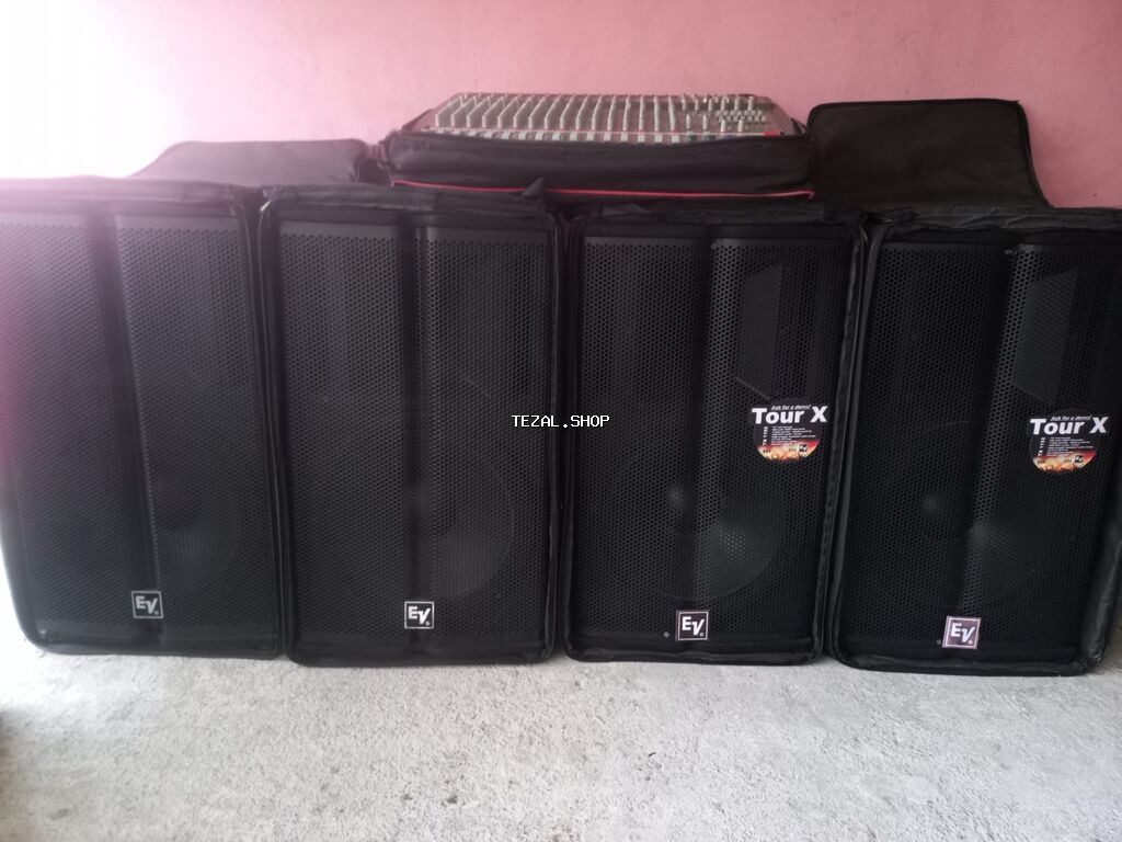 Səhnə və tədbirlər üçün tam audio avadanlıq dəsti Tərkib: - Mikser - şəkil 4