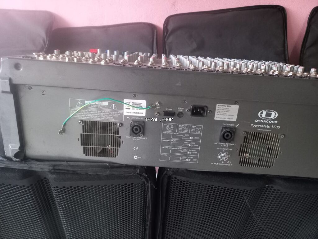 Səhnə və tədbirlər üçün tam audio avadanlıq dəsti Tərkib: - Mikser - şəkil 5