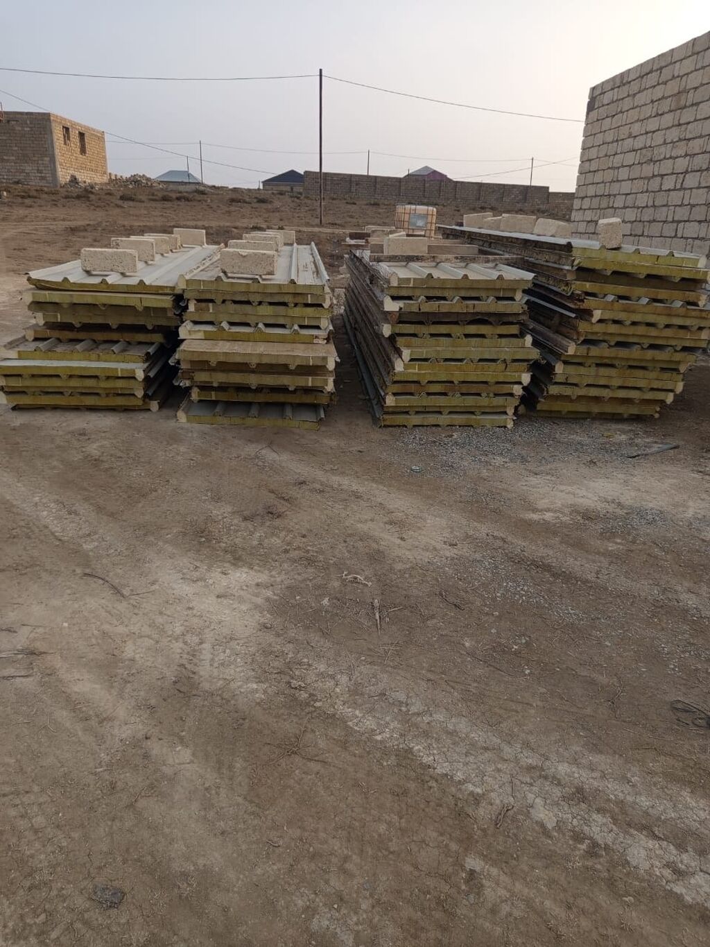 Sandviç panellər – dam və divar üçün Məhsul təsviri: - Profil