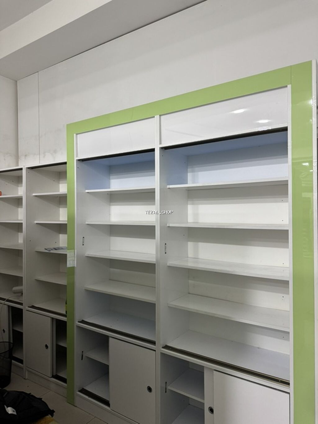 Aptek üçün tam vitrin və mebel dəsti Tərkib: - Ön kassaya uyğun - şəkil 5