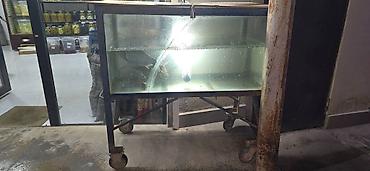 Baliq satişi üçün akvarium. Qalin şverler və almaturdan düzəlib - şəkil 2