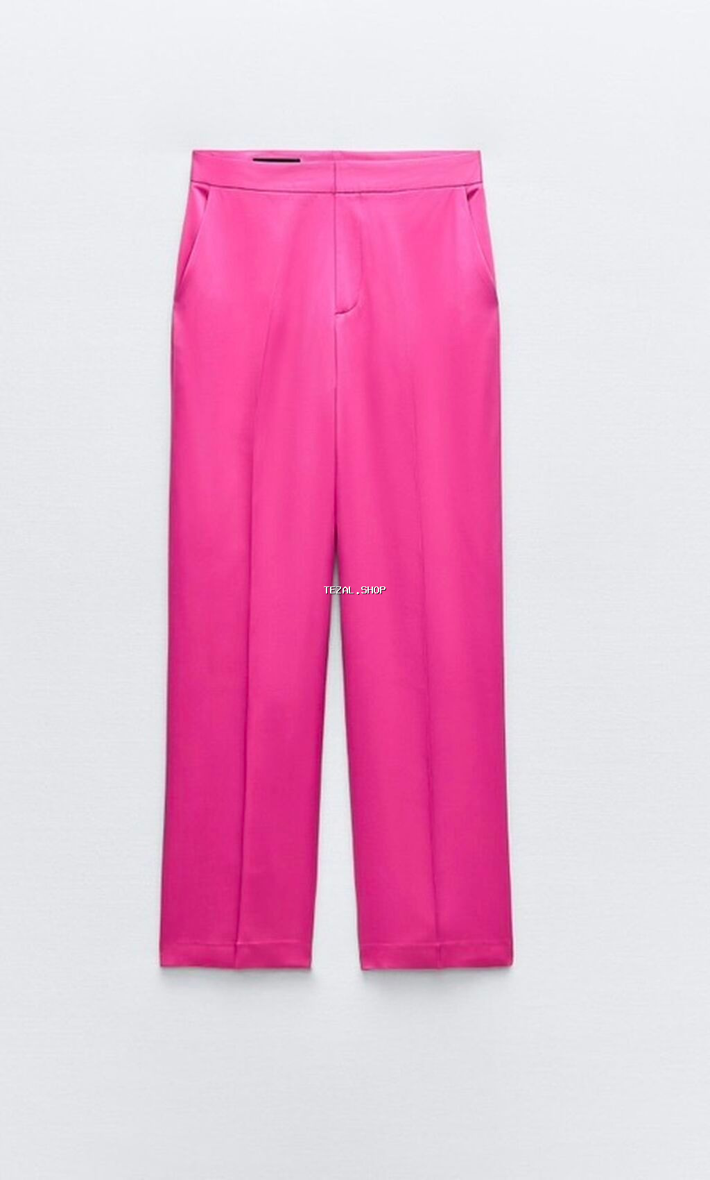 Məhsul: Qadın kostyum dəsti ZARA - Rəng: Parlaq fuksi/çəhrayı - Üst - şəkil 2