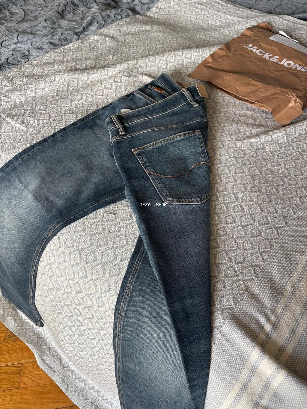 Jack & Jones Mike Comfort Fit Cins (YENİ) — W32 L32 Tamamilə YENİ - şəkil 2