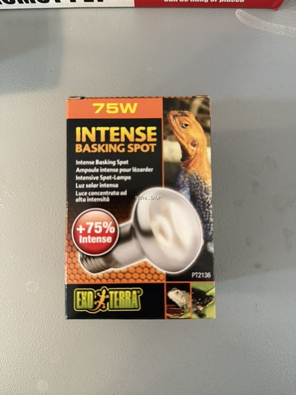 Exo Terra Intense Basking Spot – 75W - Reptiliya terrariumları üçün