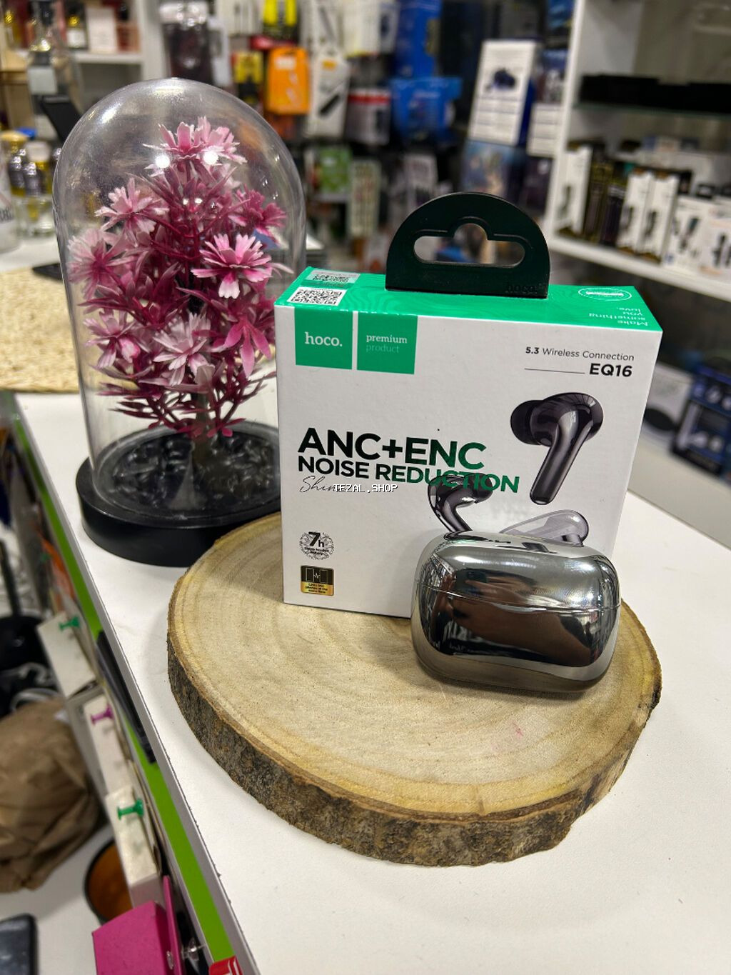 Yeni Simsiz (Bluetooth) Qulaqcıqlar, Hoco, rəng - Gümüşü