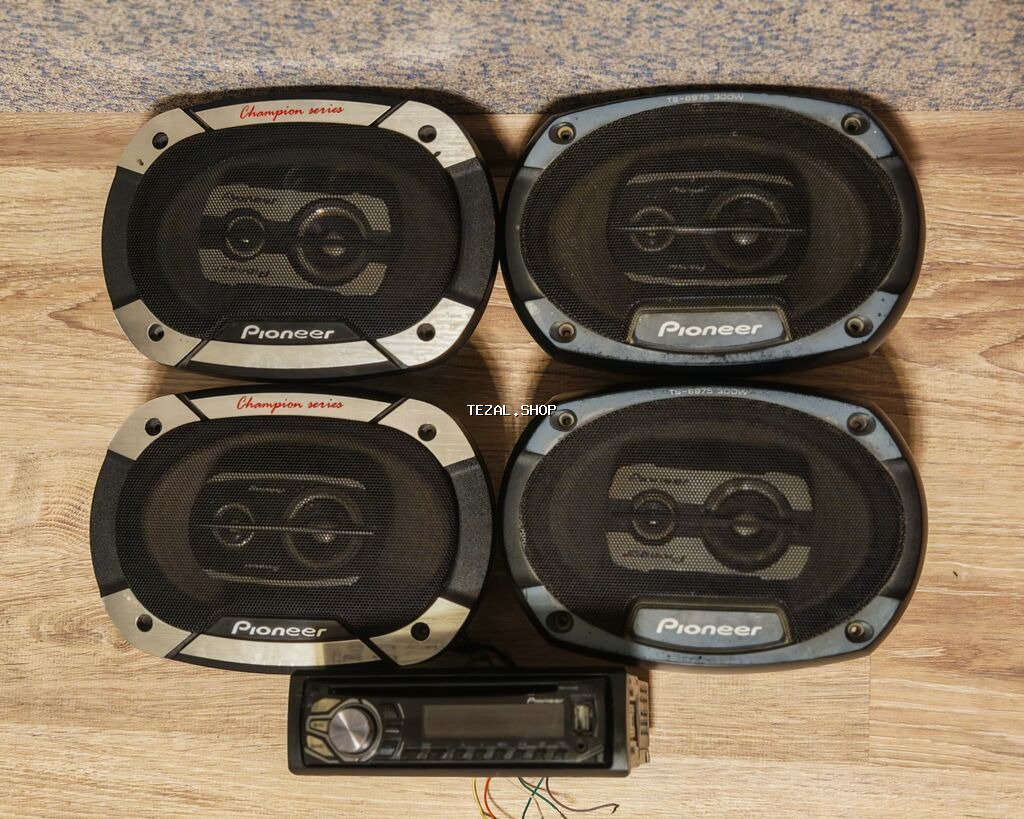 Pioneer avtomobil audio dəsti Komplekt: - 4 ədəd Pioneer oval