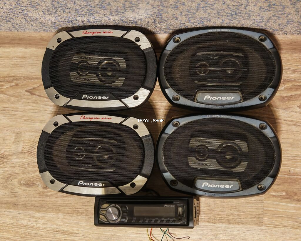 Pioneer avtomobil audio dəsti Komplekt: - 4 ədəd Pioneer oval - şəkil 5