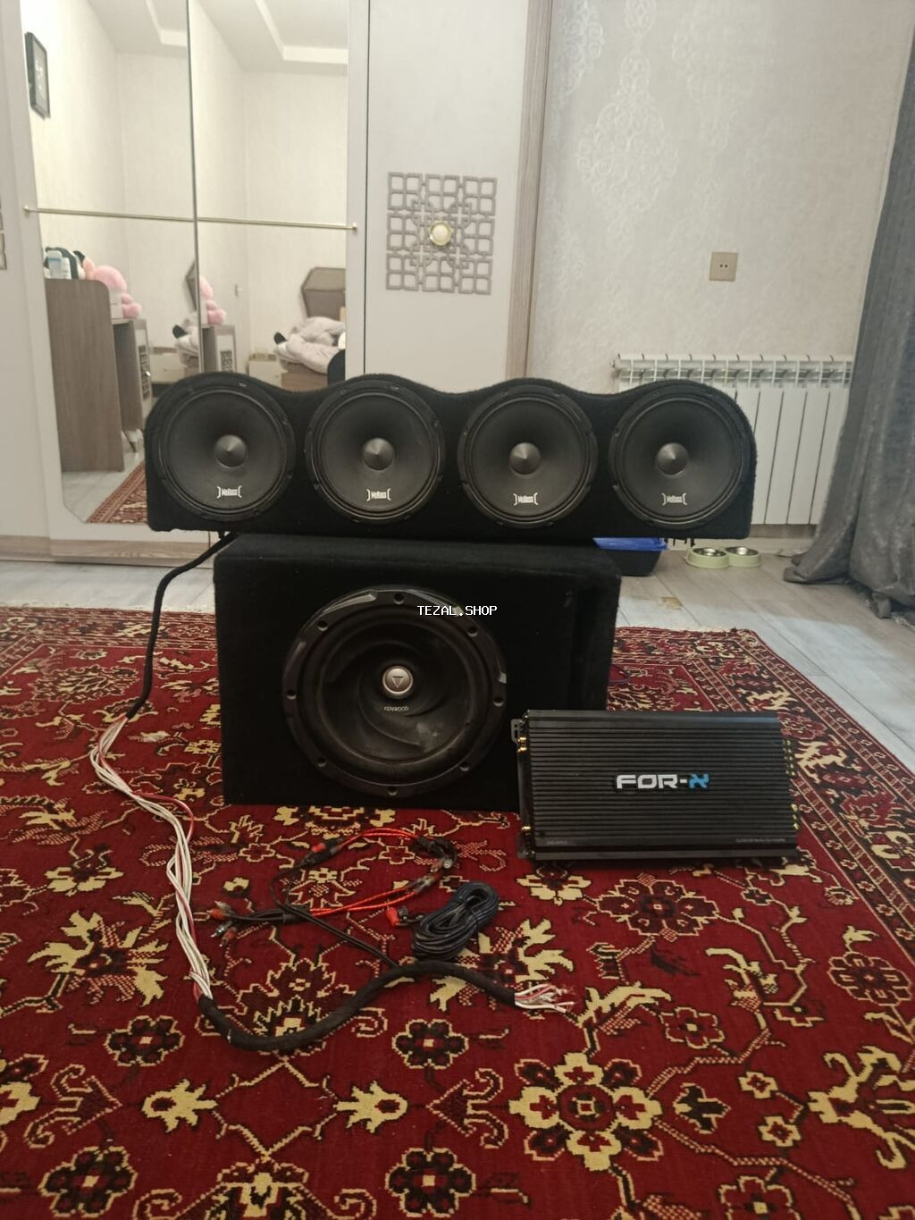 Avtomobil üçün səs sistemi komplekti - Ön modul: 5 ədəd orta tezlik - şəkil 3