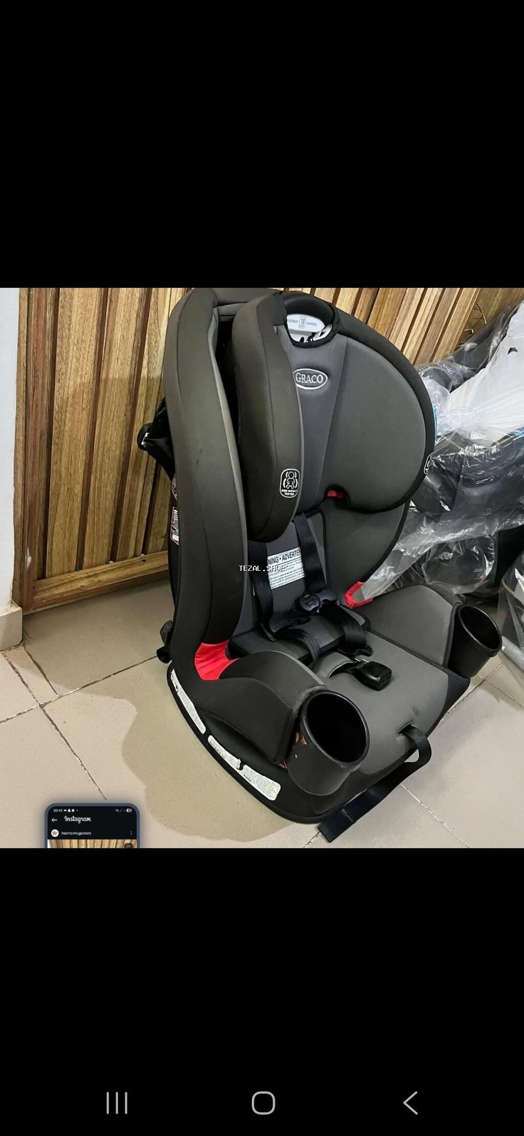 Graco avtokreslo satilir almaniyadan alinib.temiz seliqelidir.az - şəkil 2