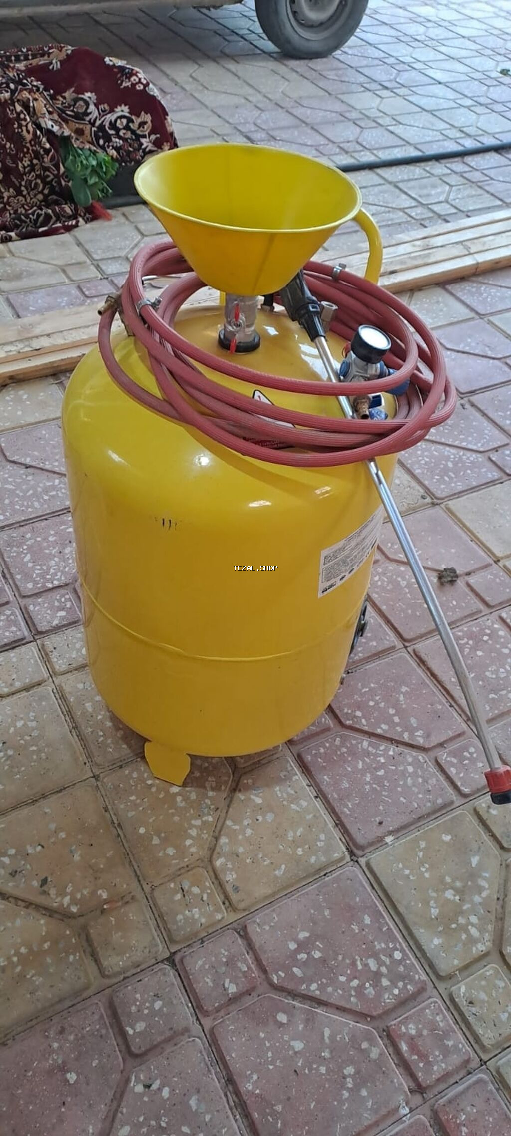 Avadanlıqlar paketi – kompressor, tozsoran, köpük-generatoru və hovlu - şəkil 4