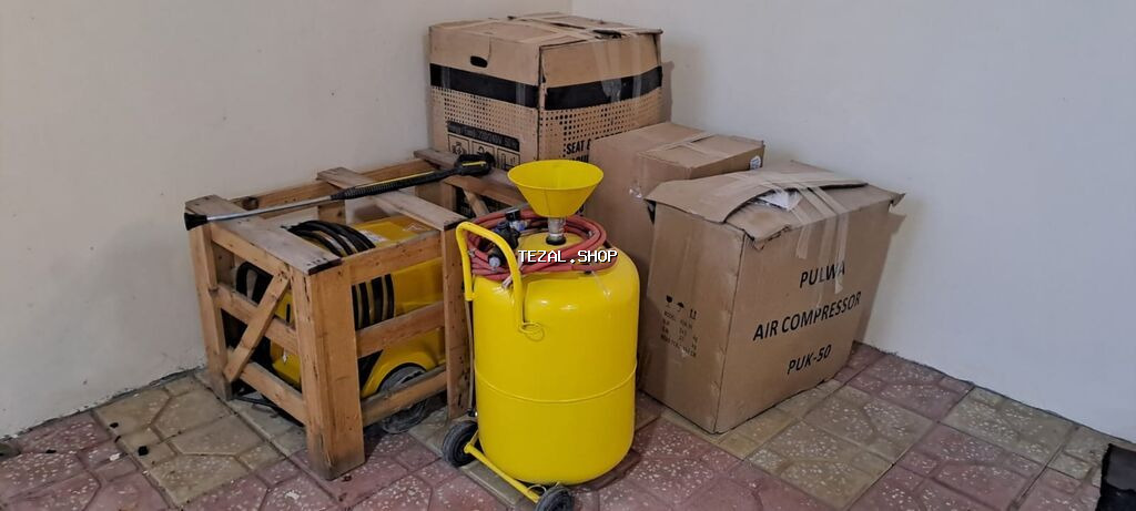 Avadanlıqlar paketi – kompressor, tozsoran, köpük-generatoru və hovlu - şəkil 5