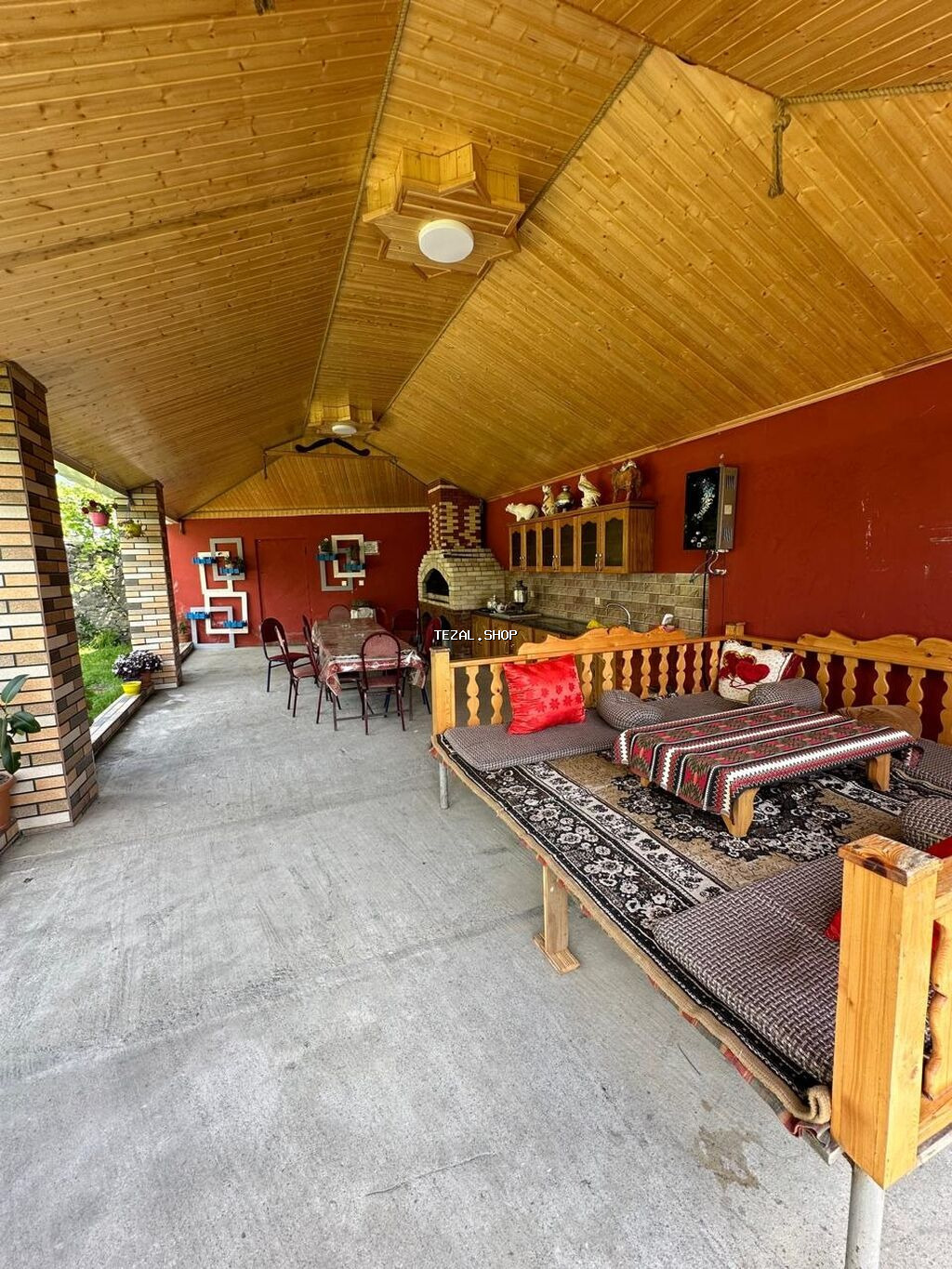 400 kv. m, 4 otaqlı, Hovuzlu