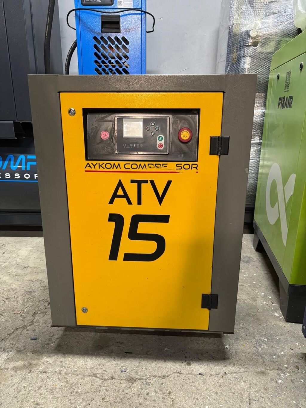 Aykon Kompressor ATV 15 – vida tipli hava kompressoru Texniki