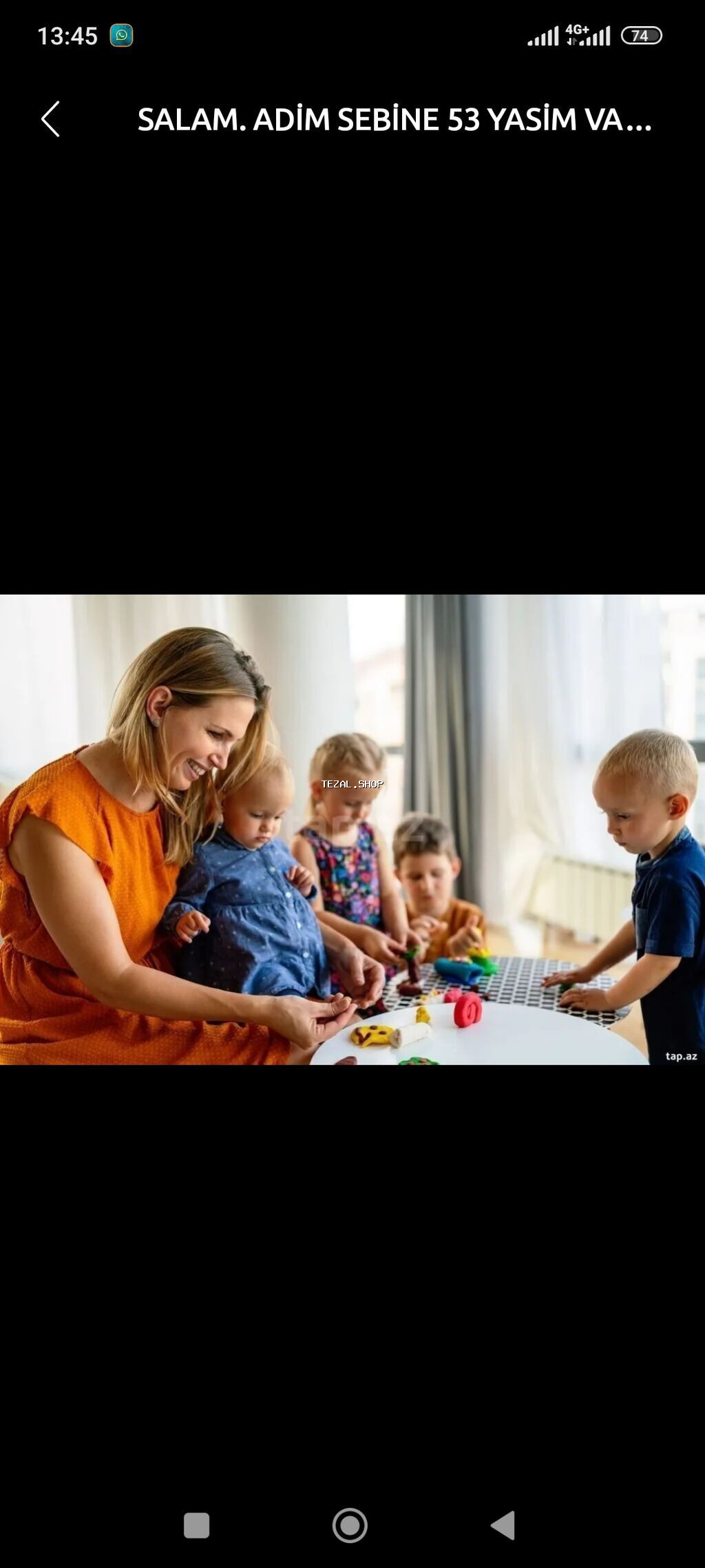 Uşaq baxıcısı xidməti Ev şəraitində peşəkar qayğı və nəzarət 1–6 yaş