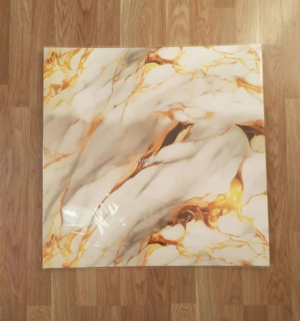 Mərmər effekti verən PVC divar və Yer üçün panellər. 1.Arxası özü