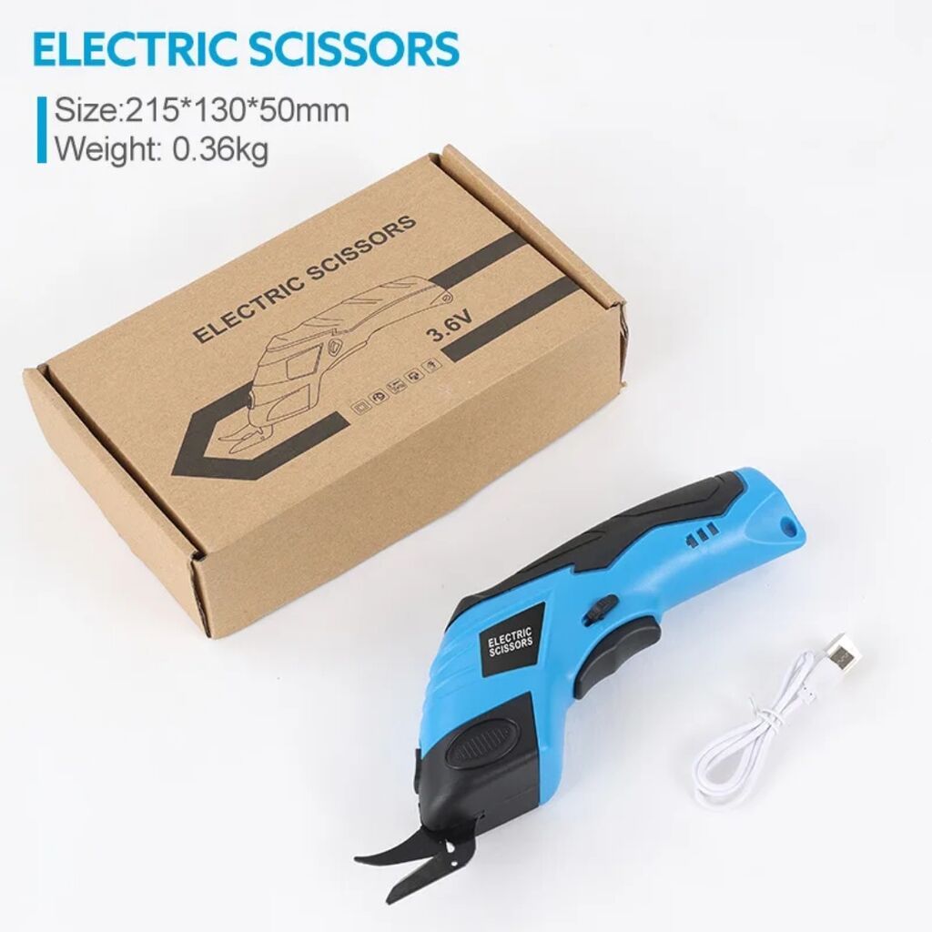 ELEKTRIK PARÇA QAYÇISI 🔌 Akkumulyatorlu (USB ilə) elektrik kəsici /