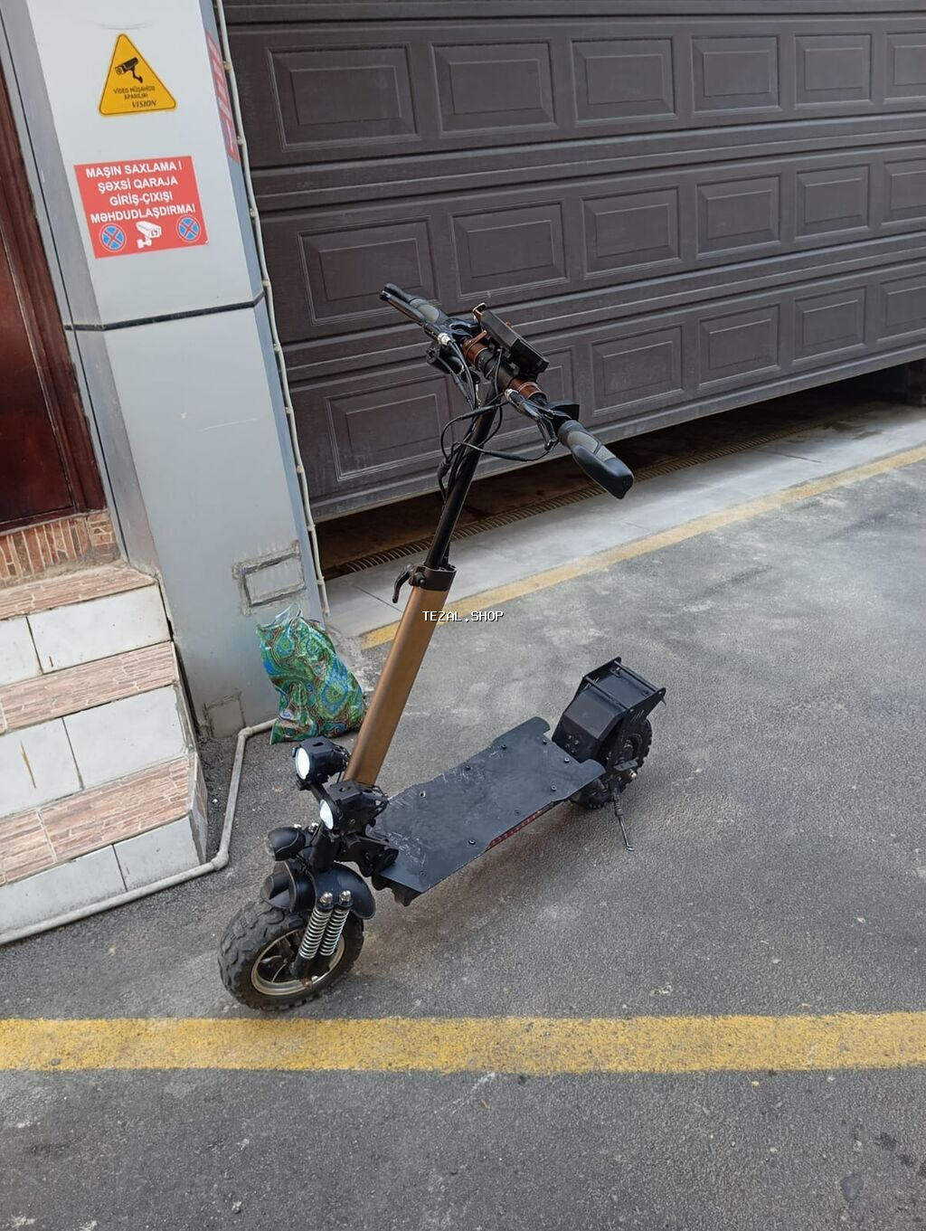 Faster RS 7 Güclü elektrik skuter Salam skuter yaxşı vəziyyətdədir heç