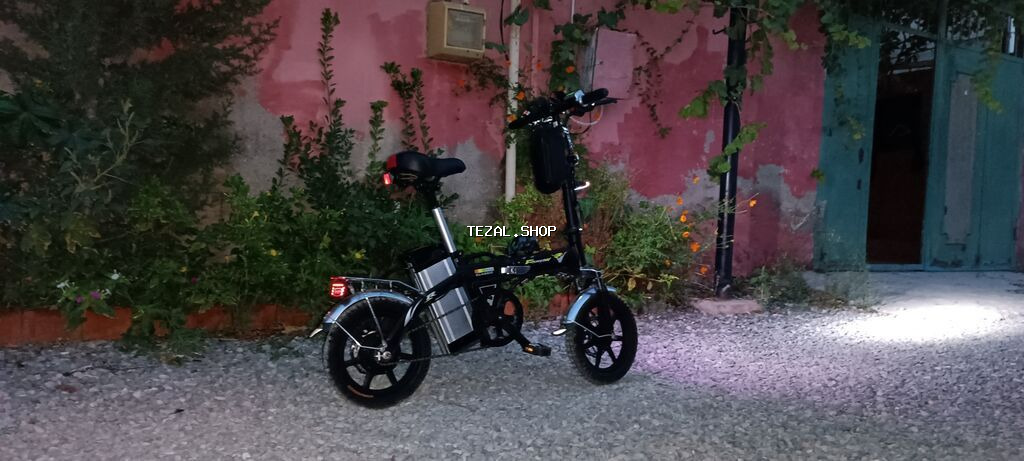 Qatlanan elektrik velosipedi - Kompakt qatlanan dizayn: şəhərdaxili - şəkil 4