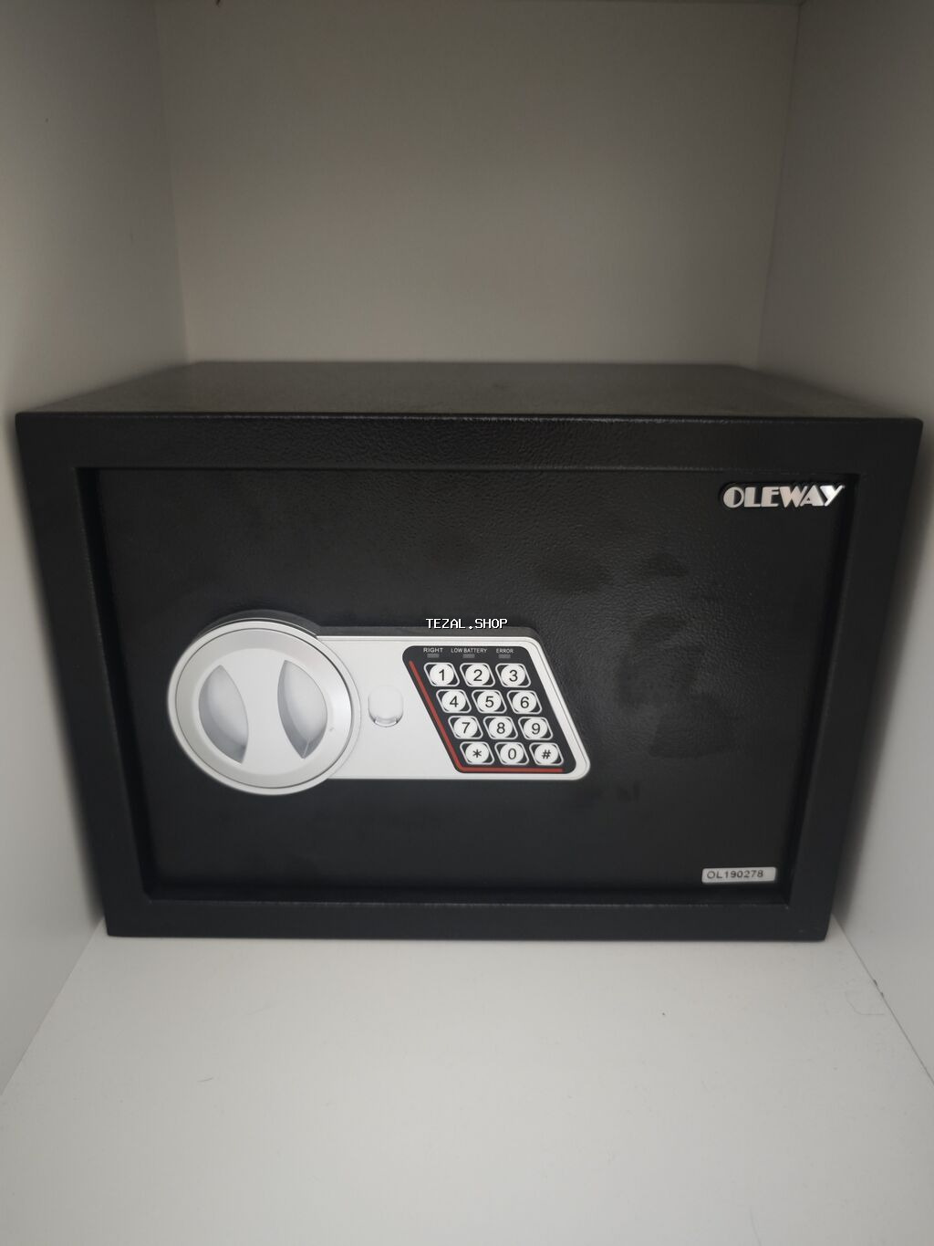 OLEWAY elektron seyf - Rəqəmsal klaviaturalı elektron kilid sistemi