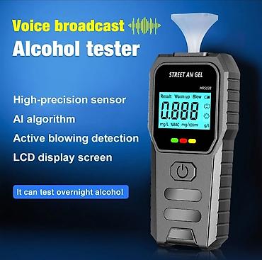 Alkotester. Model: MR-503B Səs yayımı və yüksək dəqiqlikli LCD - şəkil 3