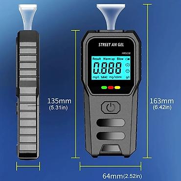 Alkotester. Model: MR-503B Səs yayımı və yüksək dəqiqlikli LCD - şəkil 5