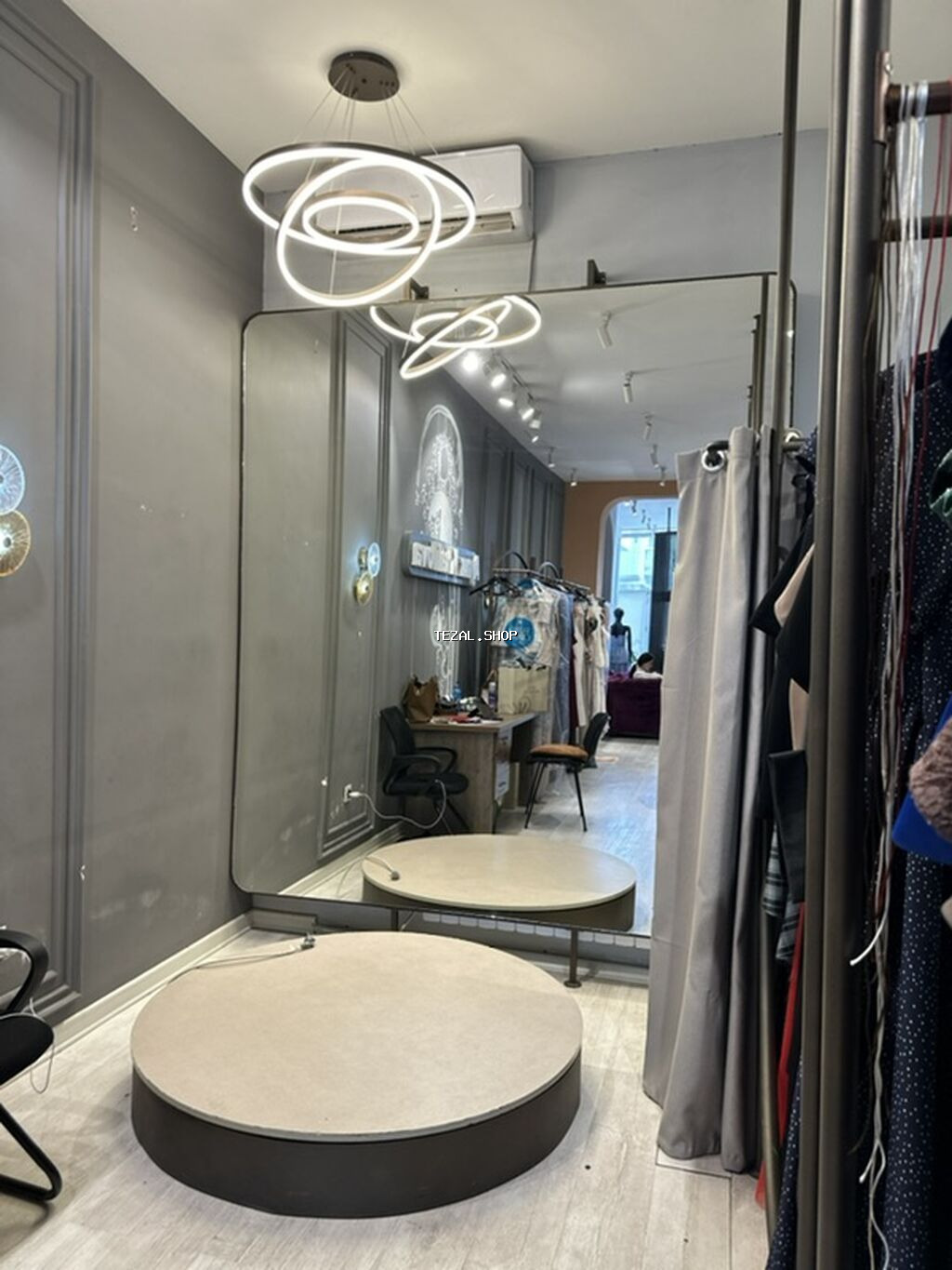 Led Çılçıraq, 3 lampa, Metal - şəkil 2