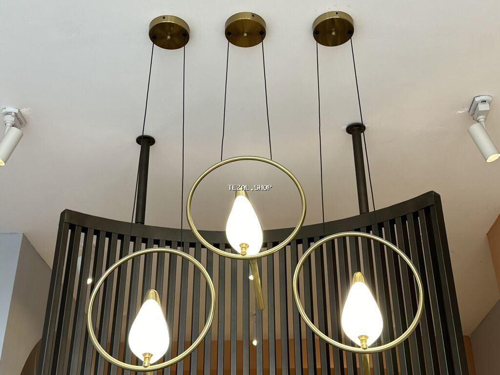 Çılçıraq, 3 lampa, Metal